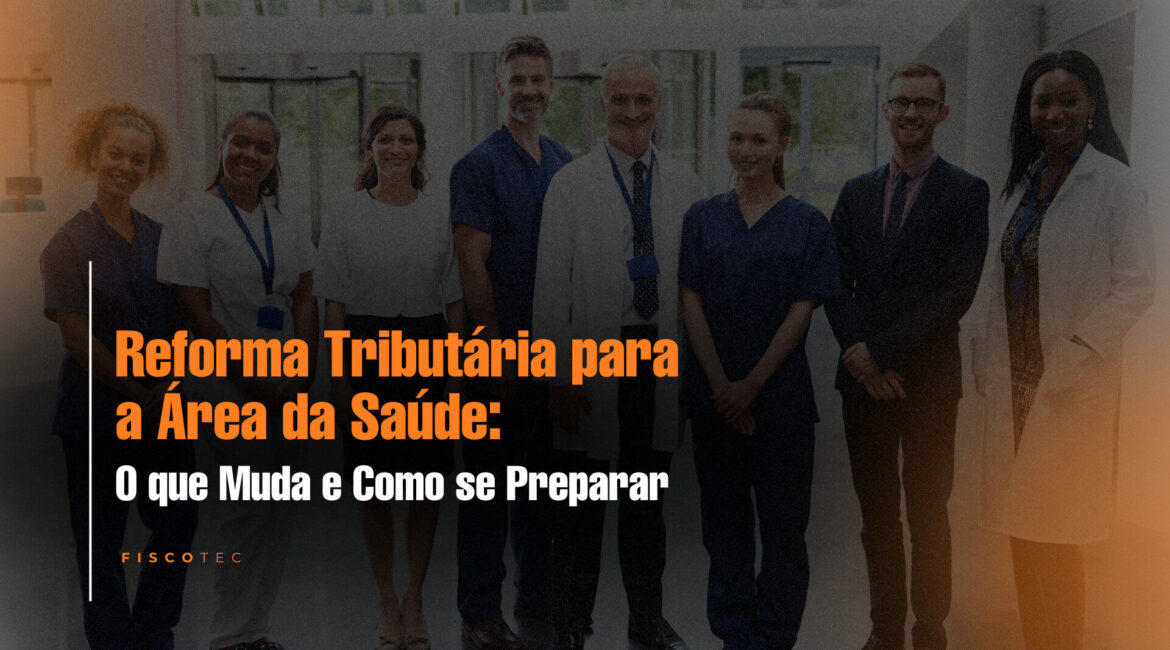 Reforma tributária para a área da saúde: médicos e clínicas analisando relatórios financeiros e tributários para se preparar para as mudanças de 2025
